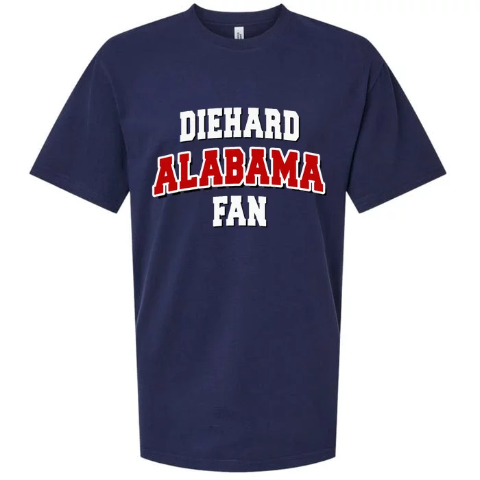 Diehard Alabama Fan Alabama Football Sueded Cloud Jersey T-Shirt