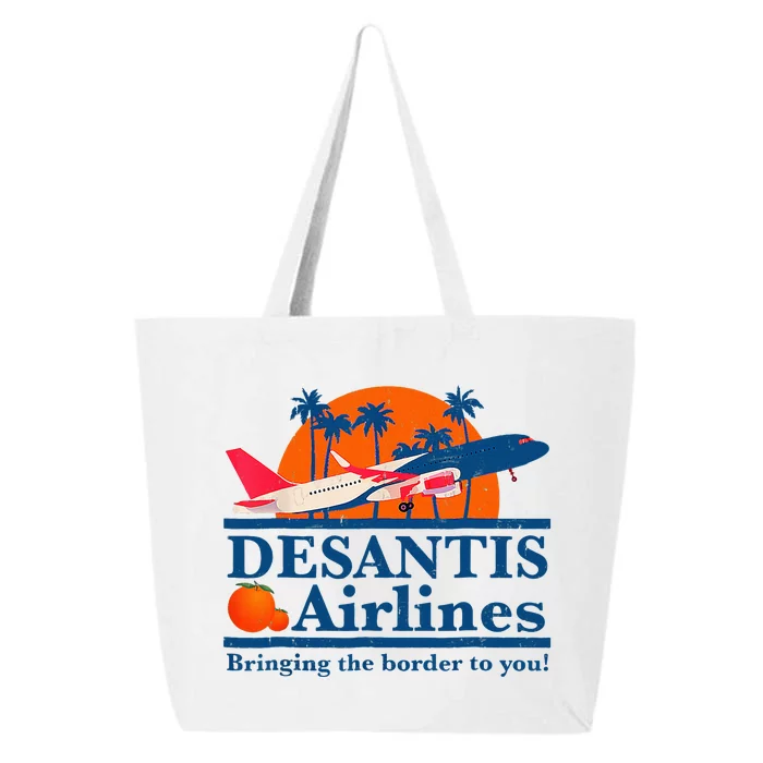 Desantis Airlines Funny Political Meme Ron Desantis Governor 25L Jumbo Tote