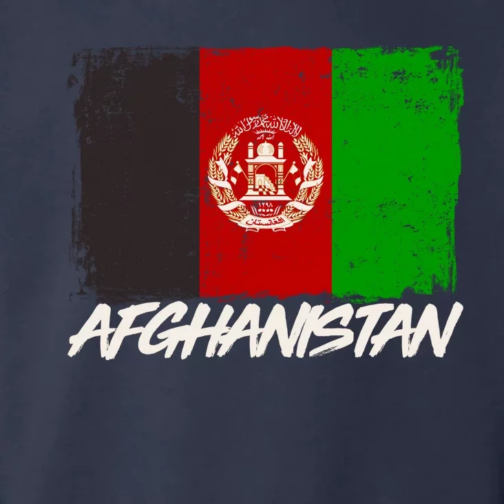 Distressed Afghanistan Flag Toddler Hoodie