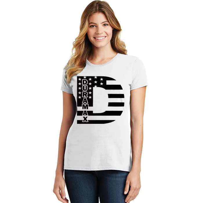 Duramax American Flag Women's T-Shirt