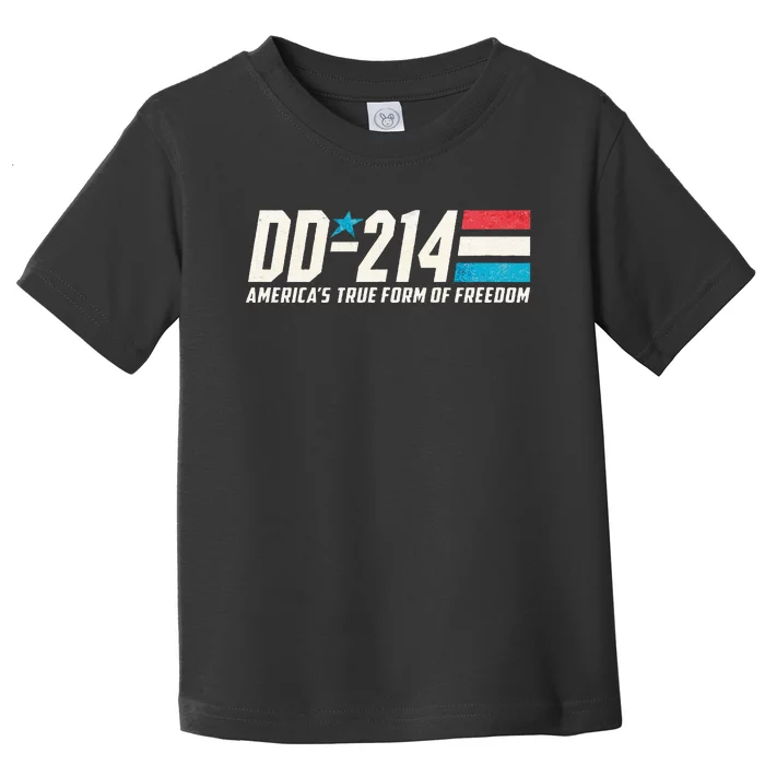 Dd214 Armed Forces Military Alumni Toddler T-Shirt