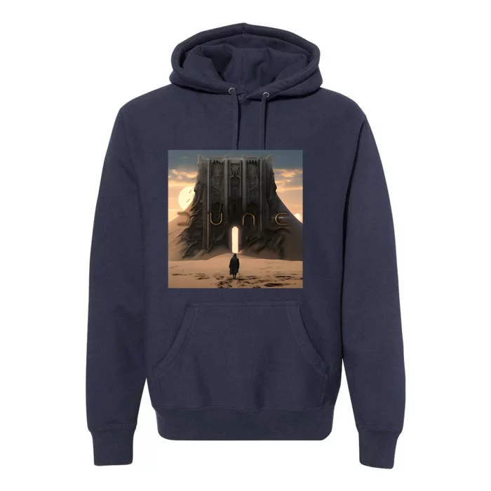 Dune Arrakis Fan Art Premium Hoodie