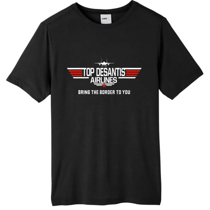 DeSantis Airlines Funny Political Meme Top DeSantis Airlines ChromaSoft Performance T-Shirt