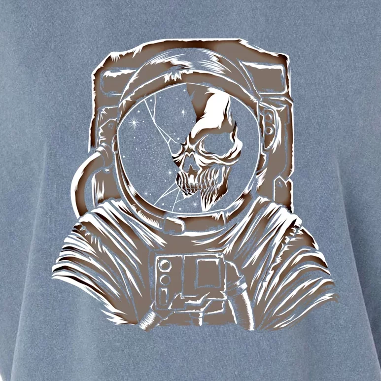 Dead Astronaut Forgotten In Space Galaxy Explorer Gift Garment-Dyed Women's Muscle Tee