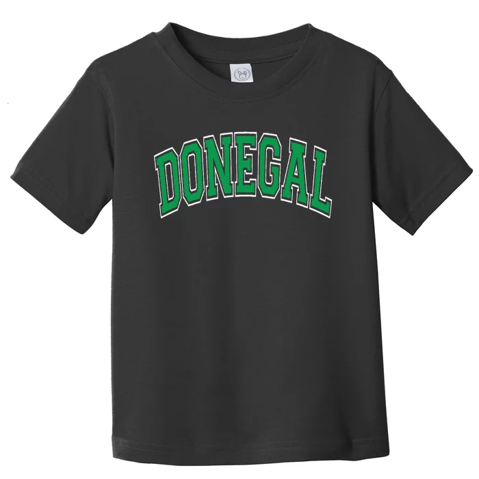 Donegal Arched Green Text Toddler T-Shirt