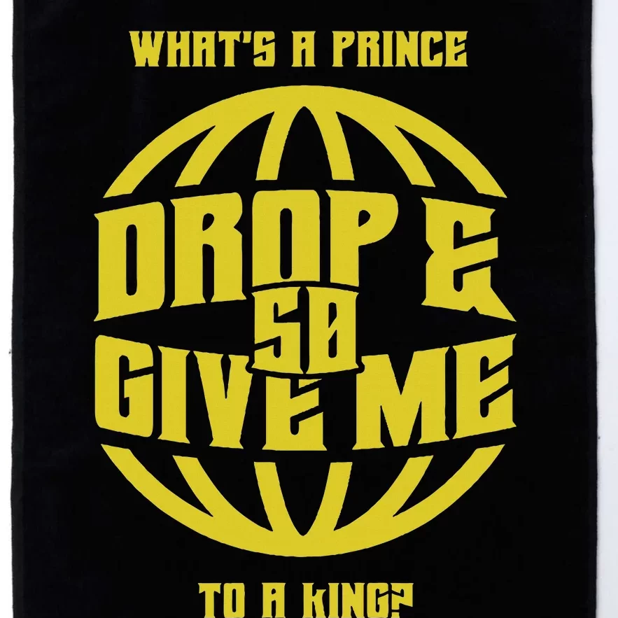 Drop And Give Me 50 Rap Beef Pushups Platinum Collection Golf Towel