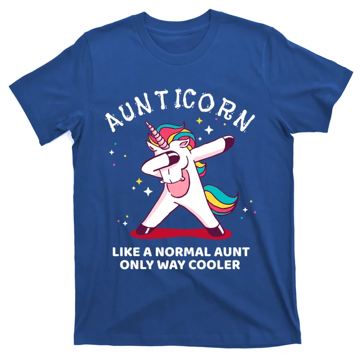 Dabbing Aunticorn Gift For Aunt From Niece Gift T-Shirt