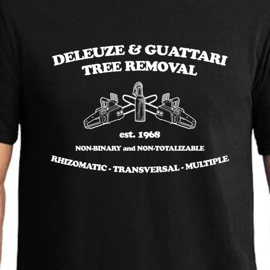 Deleuze And Guattari Tree Removal Pajama Set