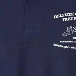 Deleuze And Guattari Tree Removal Softstyle Adult Sport Polo