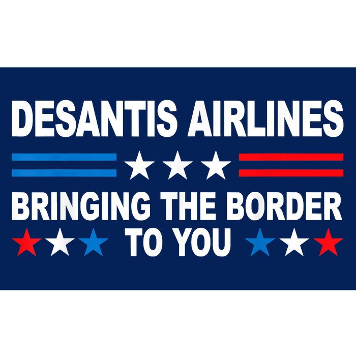 DeSantis Airlines Gifts Funny DeSantis Airlines Bumper Sticker