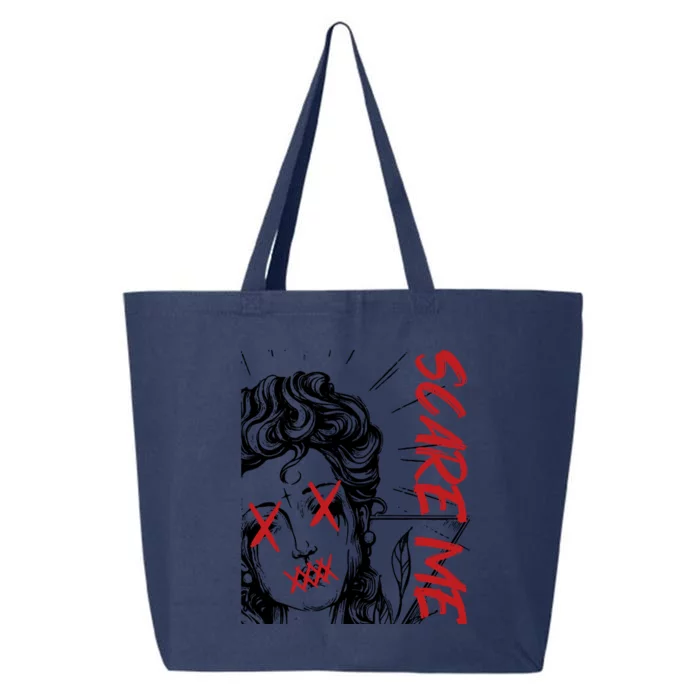 Dark Art Grunge Gothic Women Horror Graphic 25L Jumbo Tote