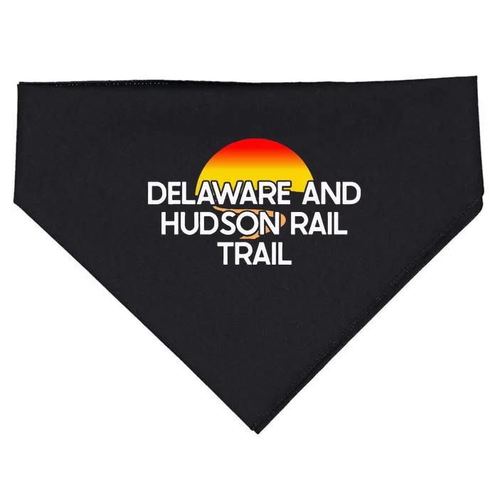 Delaware And Hudson Rail Trail Usa Rail Trail Biking USA-Made Doggie Bandana