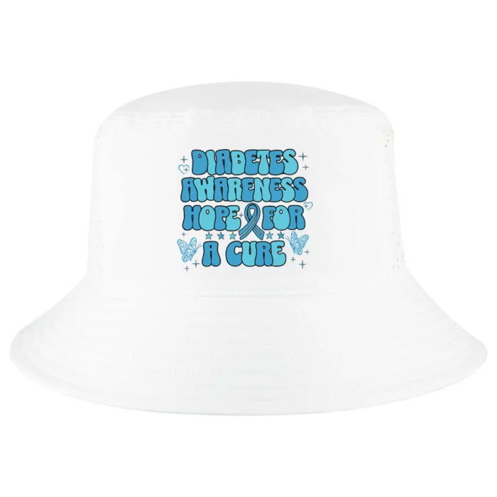 Diabetes Awareness Hope For A Cure Cool Comfort Performance Bucket Hat