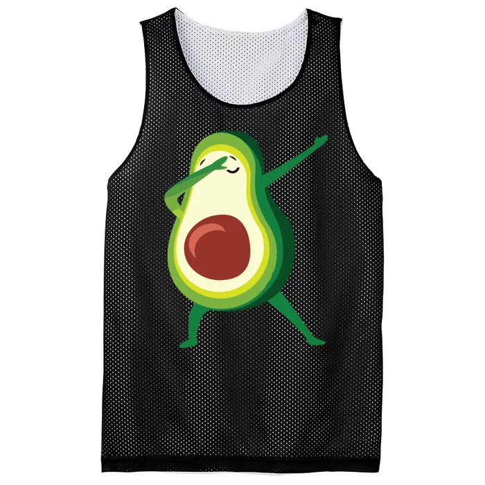 Dabbing Avocado Hoodie Best Gift For Girl Teen Girlswomen Mesh Reversible Basketball Jersey Tank