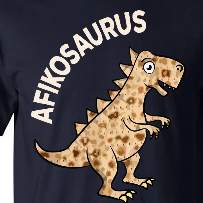 Dinosaur Afiko Hebrew Passover Jewish Funny Tall T-Shirt