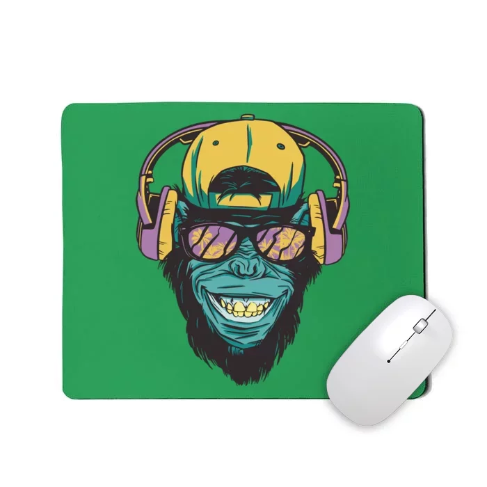 DJ Ape Headphones Mousepad