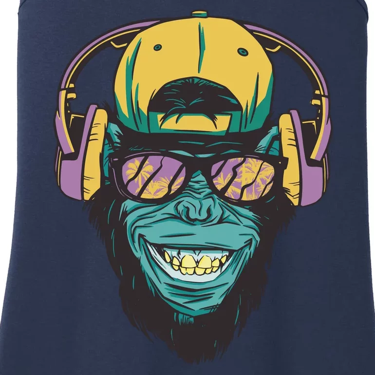 DJ Ape Headphones Ladies Essential Tank