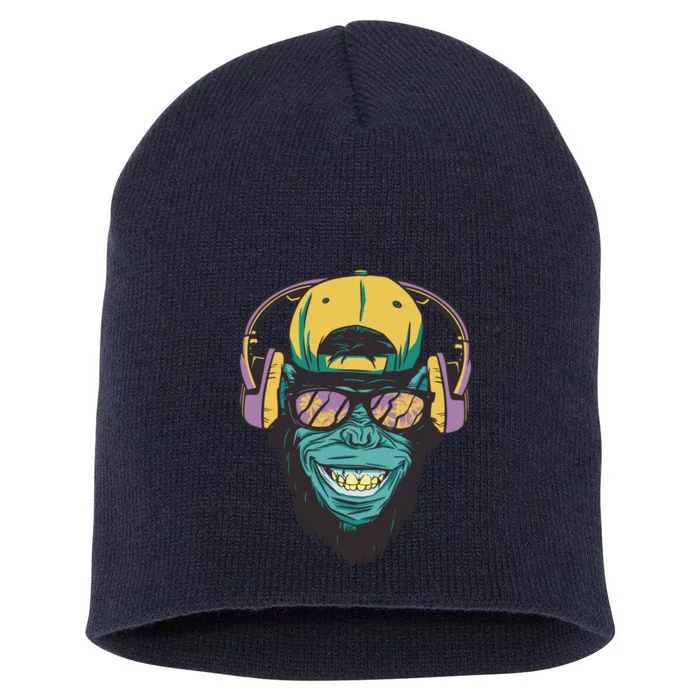 DJ Ape Headphones Short Acrylic Beanie