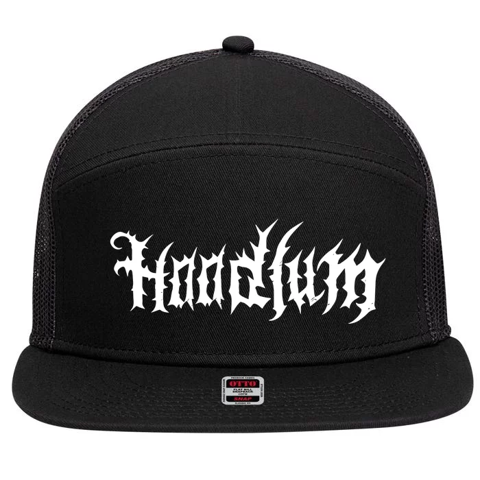 Darby Allin Hoodlum Teeth 7 Panel Mesh Trucker Snapback Hat