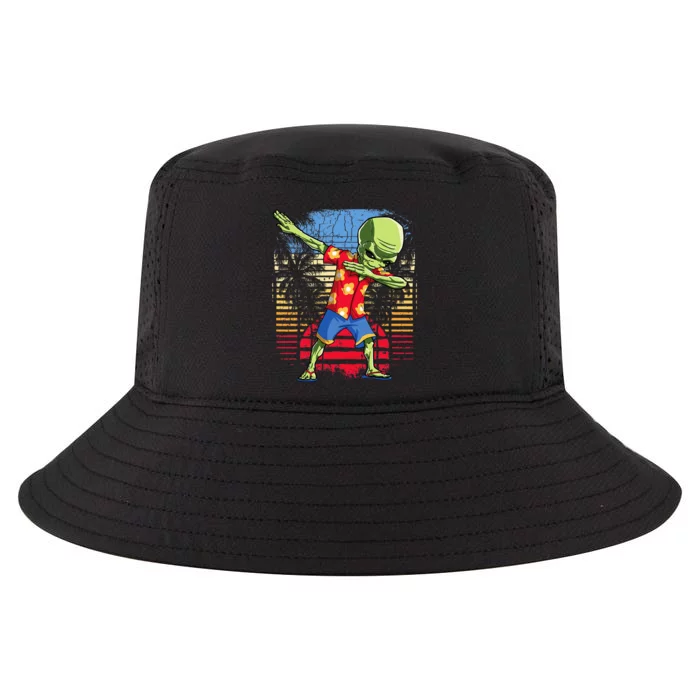 Dabbing Alien Hawaiian Ufo Hawaii Beach Surf Summer Cool Comfort Performance Bucket Hat