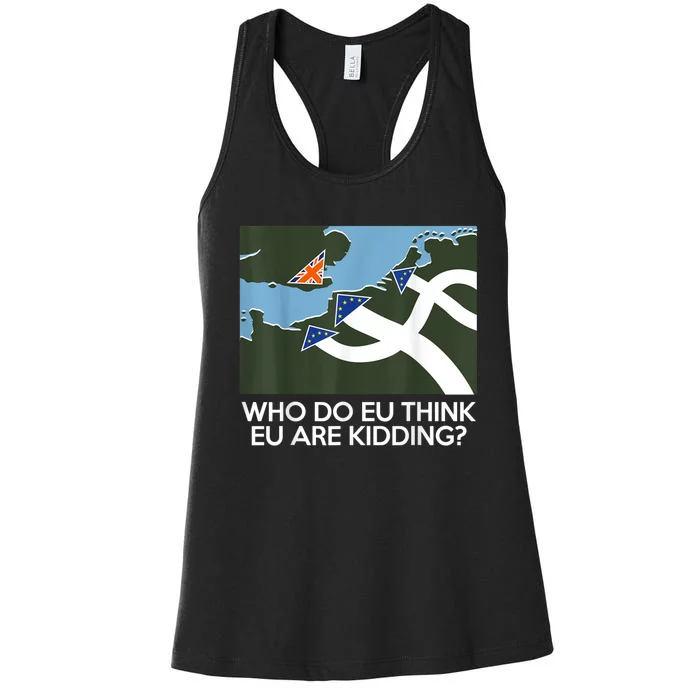 Dads Army Isnpired Brexit Women's Racerback Tank