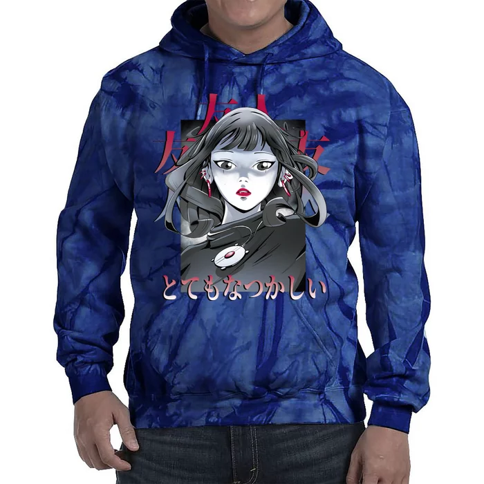 Dramatic Anime Japanese Tie Dye Hoodie