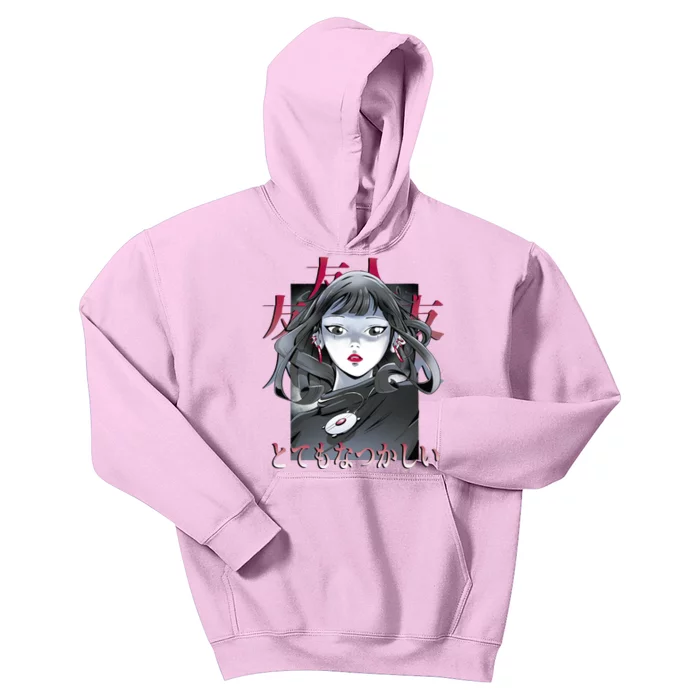 Dramatic Anime Japanese Kids Hoodie