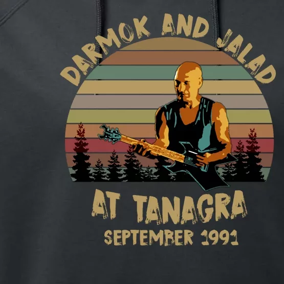 Darmok And Jalad At Tanagra September 1991 Performance Fleece Hoodie