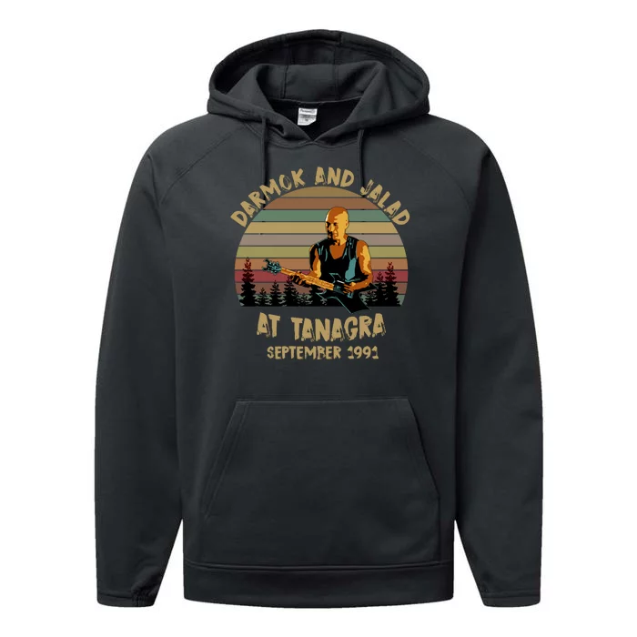 Darmok And Jalad At Tanagra September 1991 Performance Fleece Hoodie