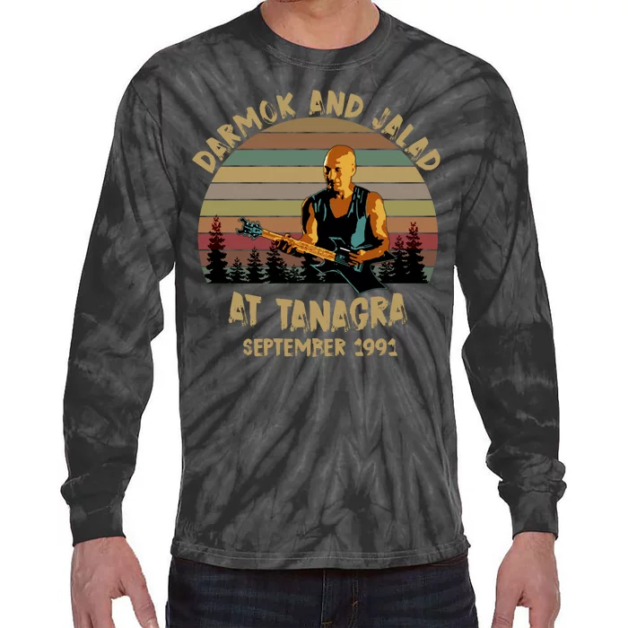 Darmok And Jalad At Tanagra September 1991 Tie-Dye Long Sleeve Shirt