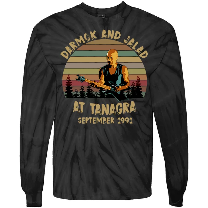 Darmok And Jalad At Tanagra September 1991 Tie-Dye Long Sleeve Shirt