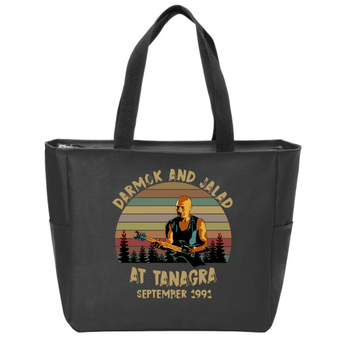 Darmok And Jalad At Tanagra September 1991 Zip Tote Bag