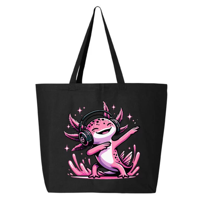 Dabbing Axolotl Kawaii Cute Axolotl Gaming 25L Jumbo Tote