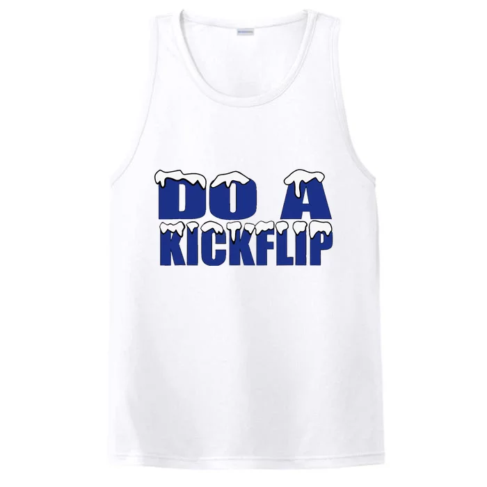 Do A kickflip Skateboarding a kickflip Performance Tank