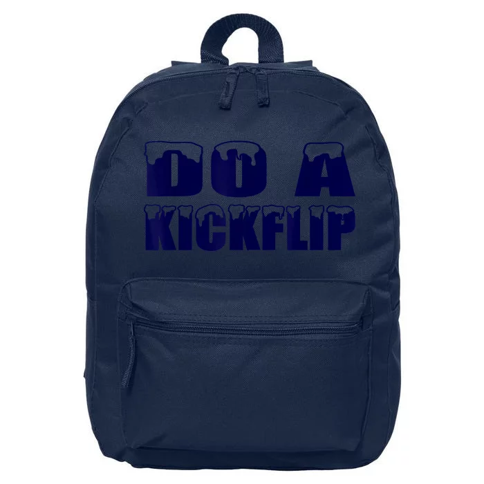 Do A Kickflip Ice And Snow Do A Kickflip 16 in Basic Backpack