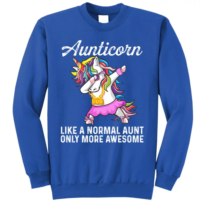 Dab Aunticorn Like An Aunt Only Awesome Cute Dabbing Unicorn Gift Sweatshirt