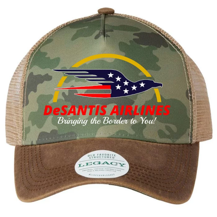 DeSantis Airlines Logo Legacy Tie Dye Trucker Hat