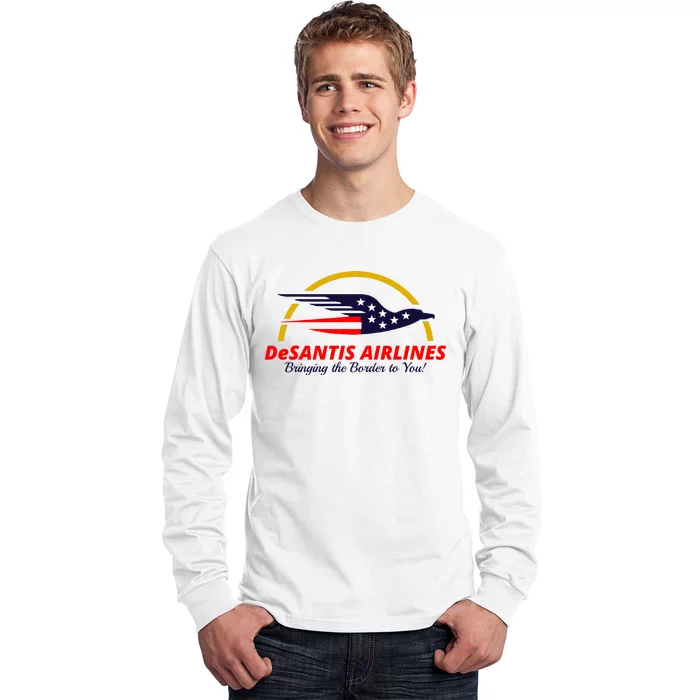 DeSantis Airlines Logo Long Sleeve Shirt