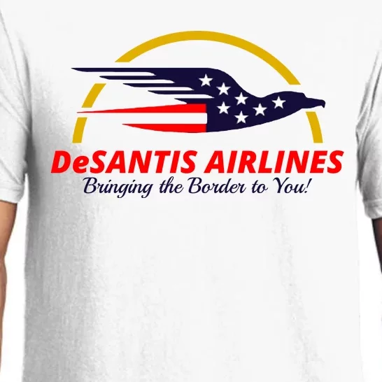 DeSantis Airlines Logo Pajama Set