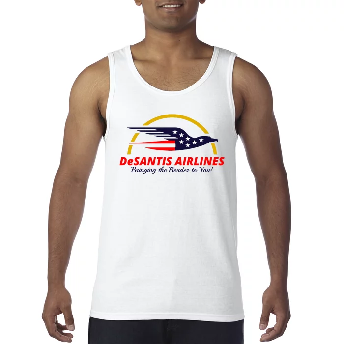 DeSantis Airlines Logo Tank Top