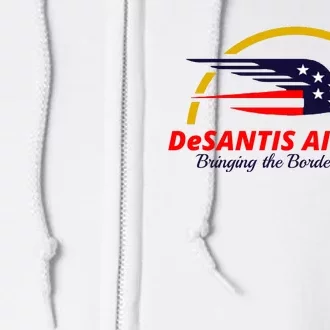 DeSantis Airlines Logo Full Zip Hoodie