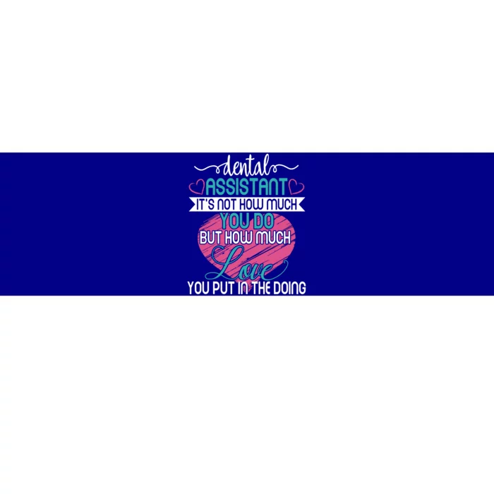 Dental Assistant Love And Inspirational Autism Aware Month Cute Gift Bumper Sticker