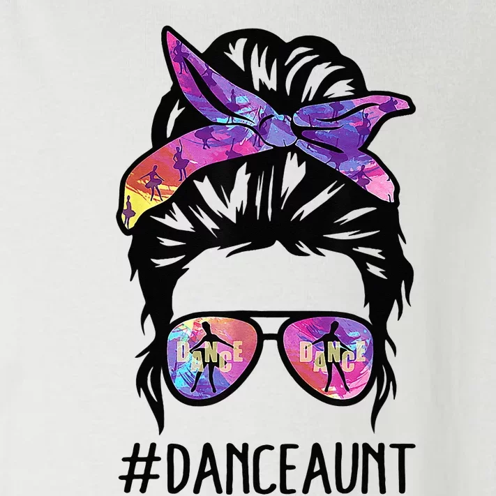 Dance Aunt Life Messy Bun Ballet Dancing Mothers Day Toddler Long Sleeve Shirt