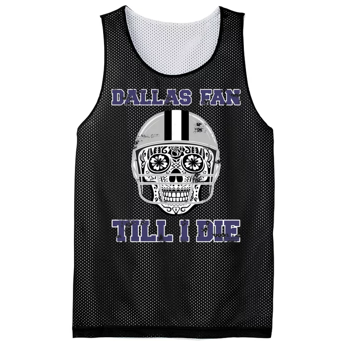 Dallas Fan Till I Die Mesh Reversible Basketball Jersey Tank