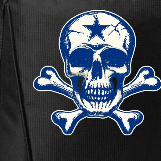 Dallas Skull Crossbones Star Fan Pride City Backpack