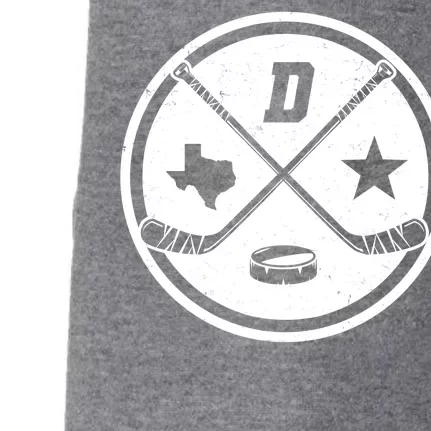 Dallas Texas Hockey Vintage Star Logo Doggie 3-End Fleece Hoodie