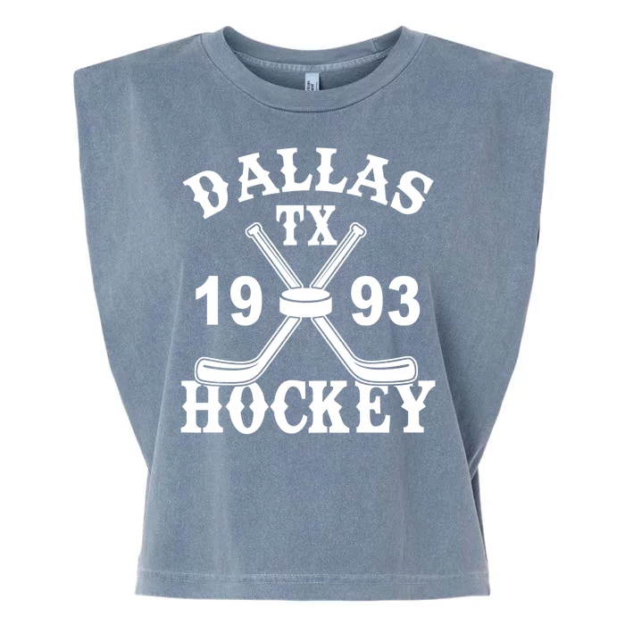 Dallas Texas TX Hockey 1993 Garment-Dyed Women's Muscle Tee