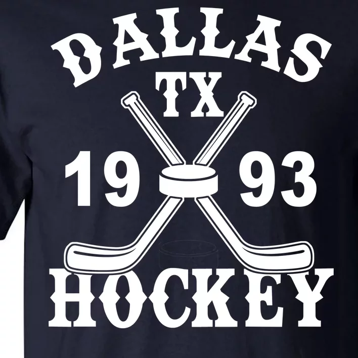 Dallas Texas TX Hockey 1993 Tall T-Shirt