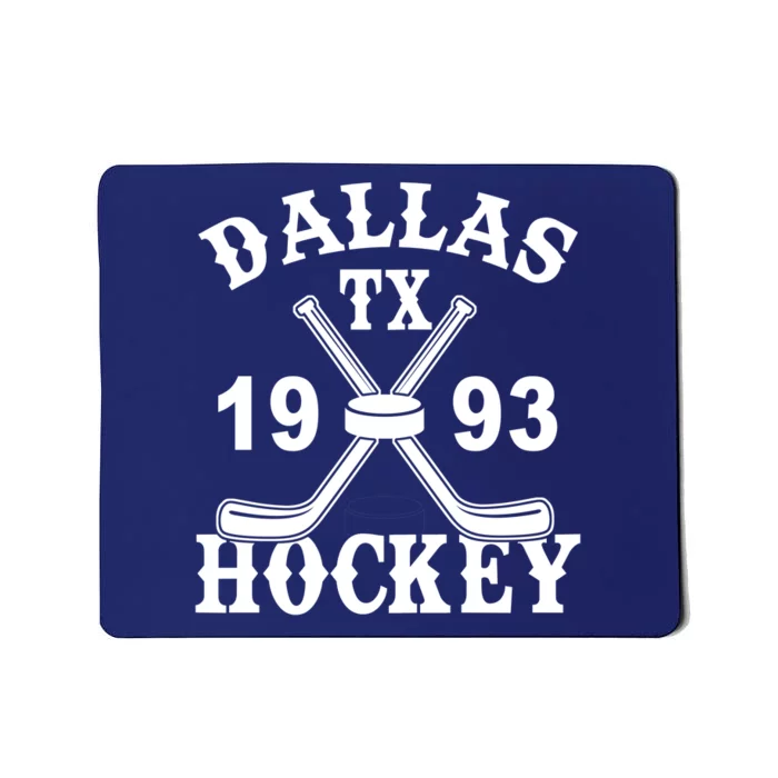 Dallas Texas TX Hockey 1993 Mousepad