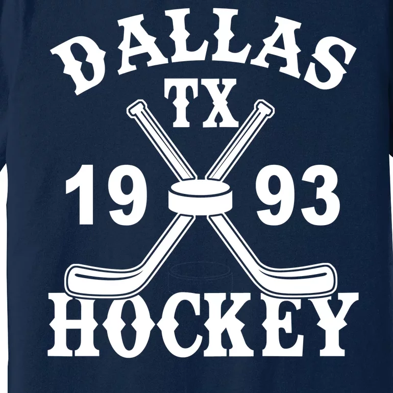 Dallas Texas TX Hockey 1993 Premium T-Shirt